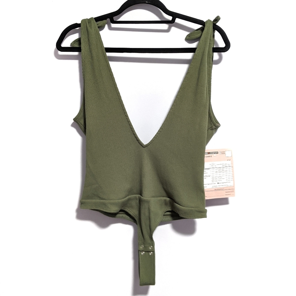 HappyxNature Organic Cotton Tie-Shoulder Bodysuit